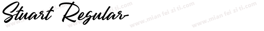 Stuart Regular字体转换